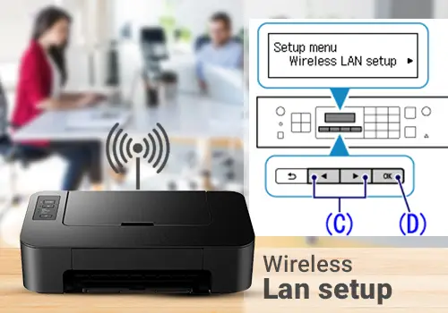 Process to Establish a Wifi Connection on Your Canon Printer